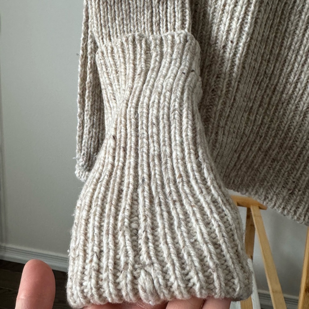 Joseph Cozy Cream Wool Sweater, Size XS - Picture 4 of 8